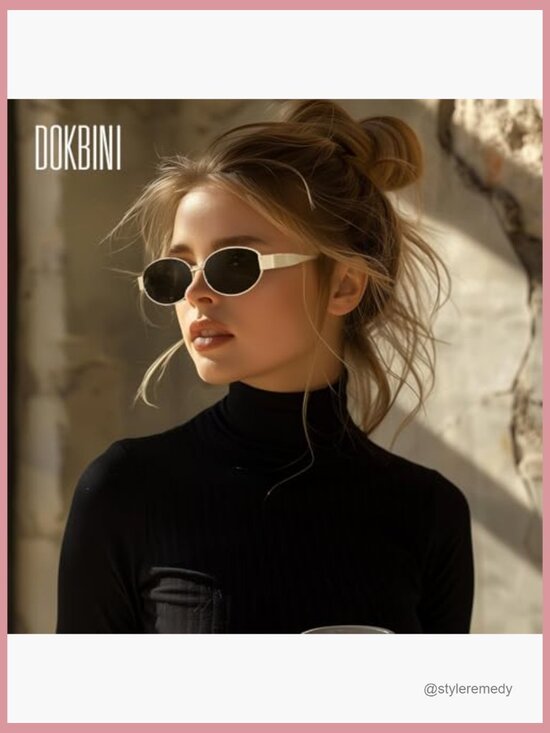 Metal Frame Polarized Sunglasses UV400 Protection Retro Style main image 4